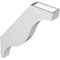 Ekena Millwork 3-in. W x 18-in. D x 24-in. H Funston Architectural Grade PVC Knee Brace BRCP03X18X24FST - alternate 6